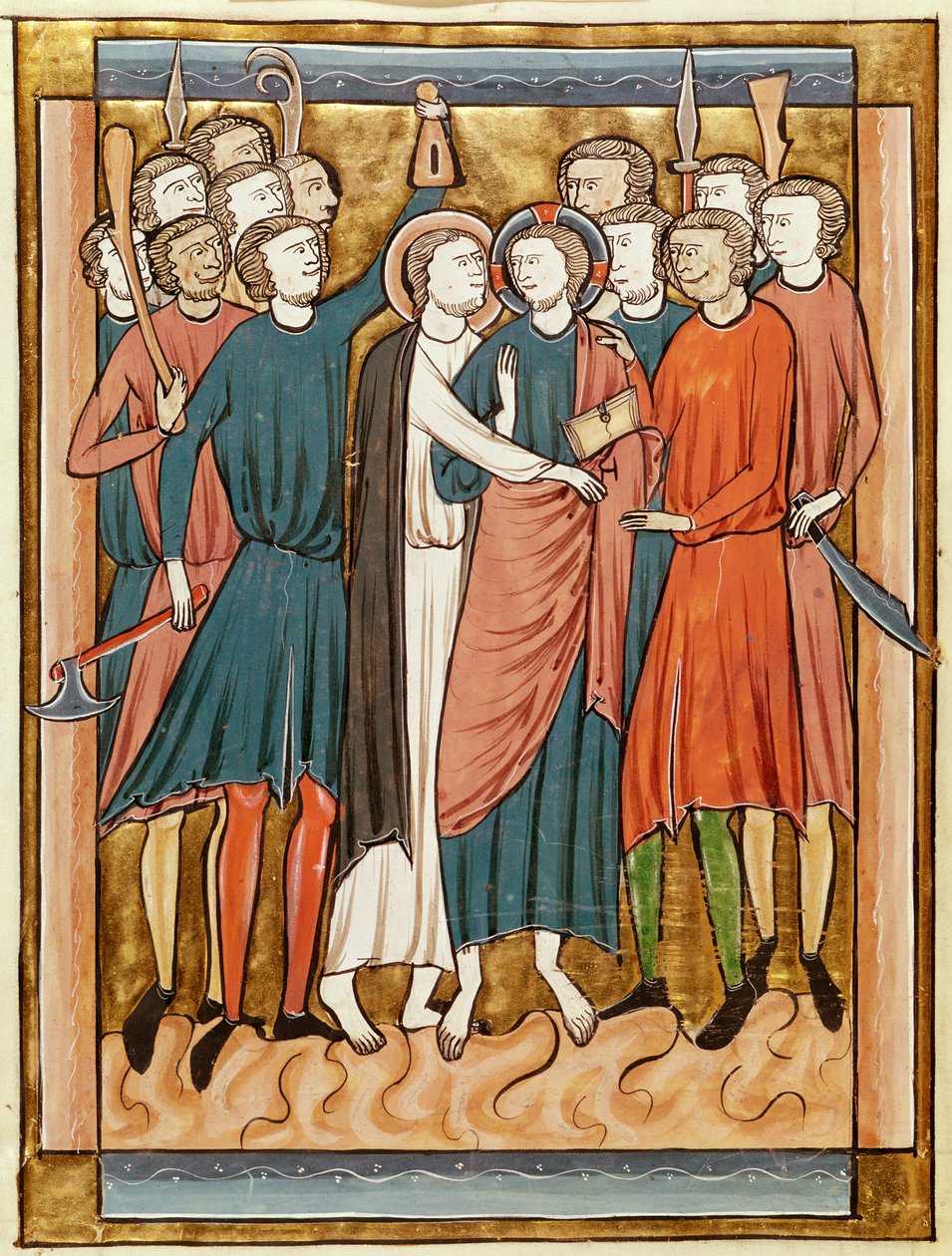 El beso de Judas, del Psautier a l