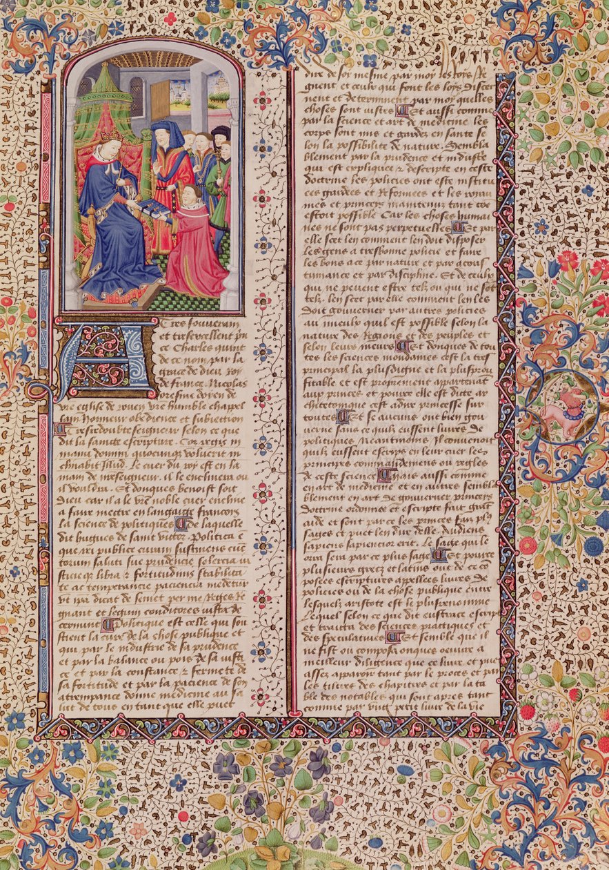 Presentación de La Política al Rey, de Ética, Política y Economía de Aristóteles (384-322 a.C.) de French School