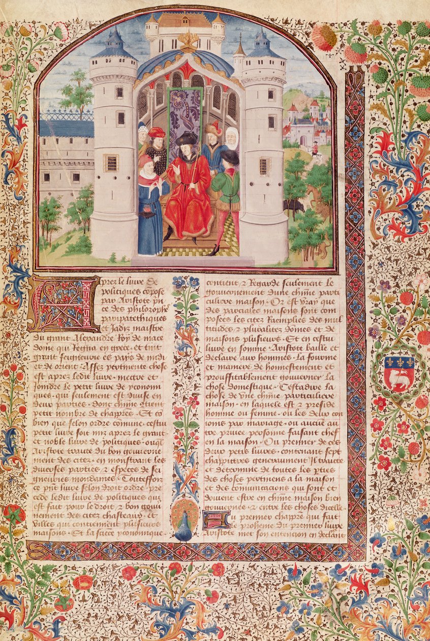 Presentación de La Economía, de Ética, Política y Economía de Aristóteles (384-322 a.C.) de French School