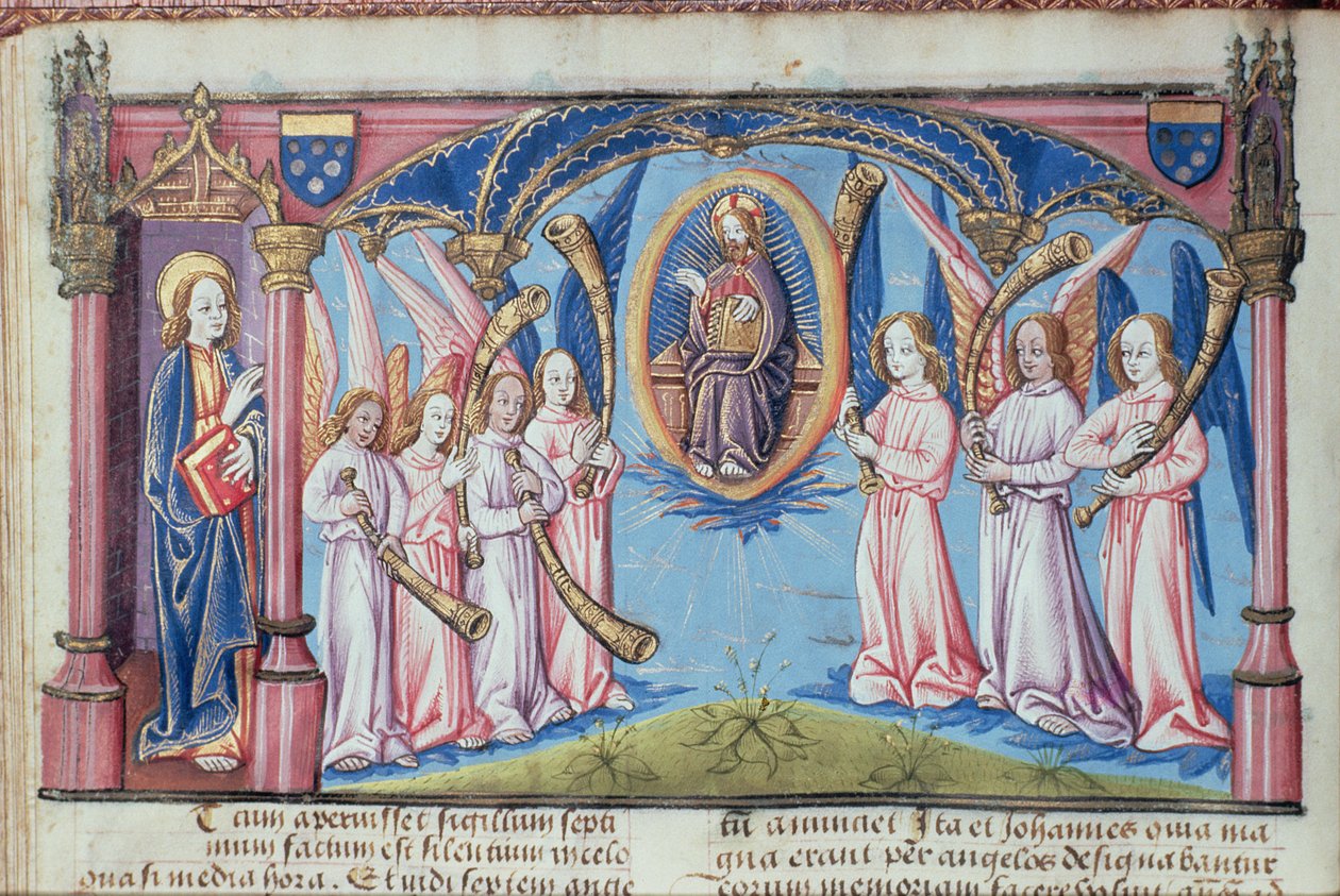 Ángeles, del Apocalipsis de San Juan de French School