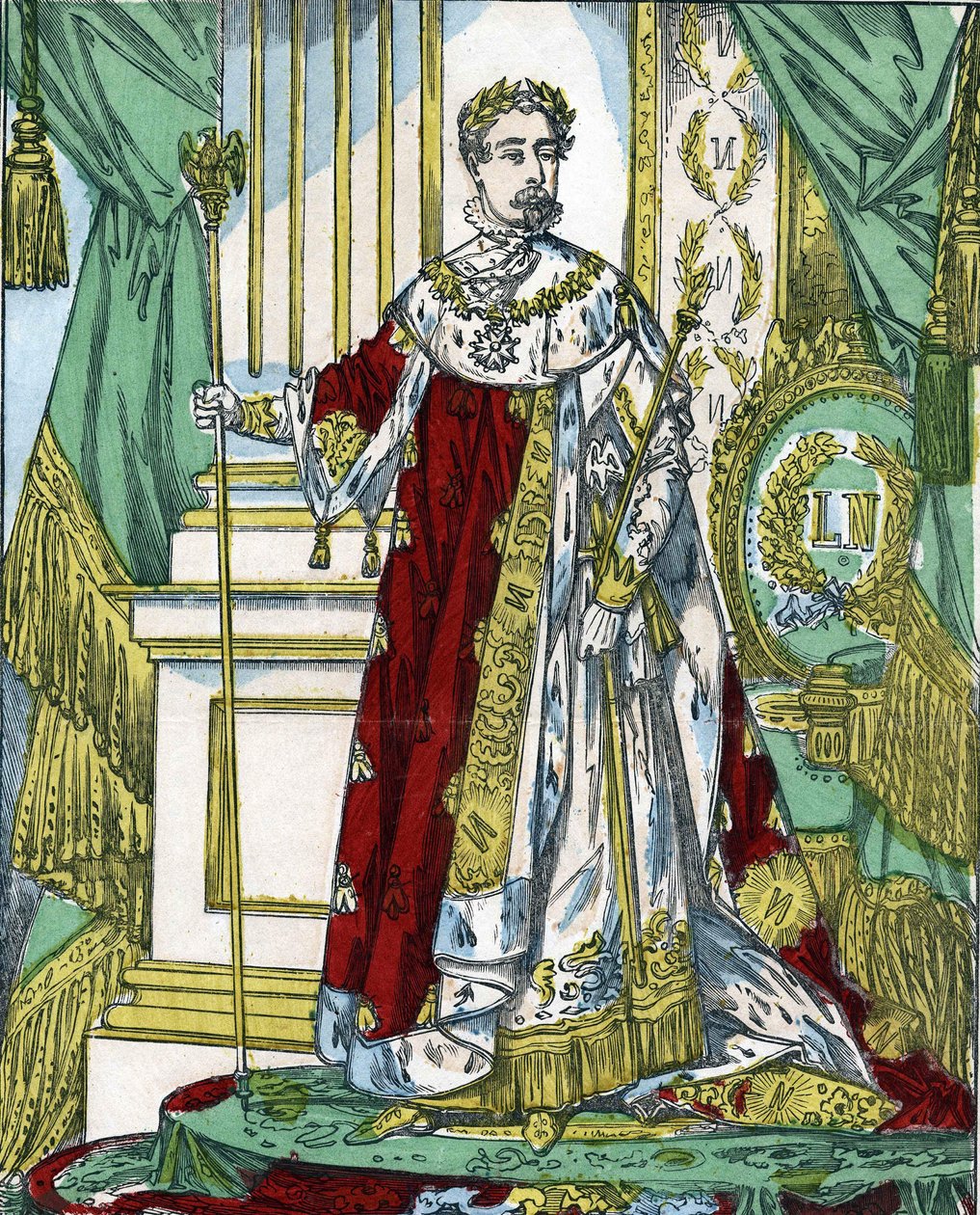 Napoleón III, Emperador de los Franceses de French School