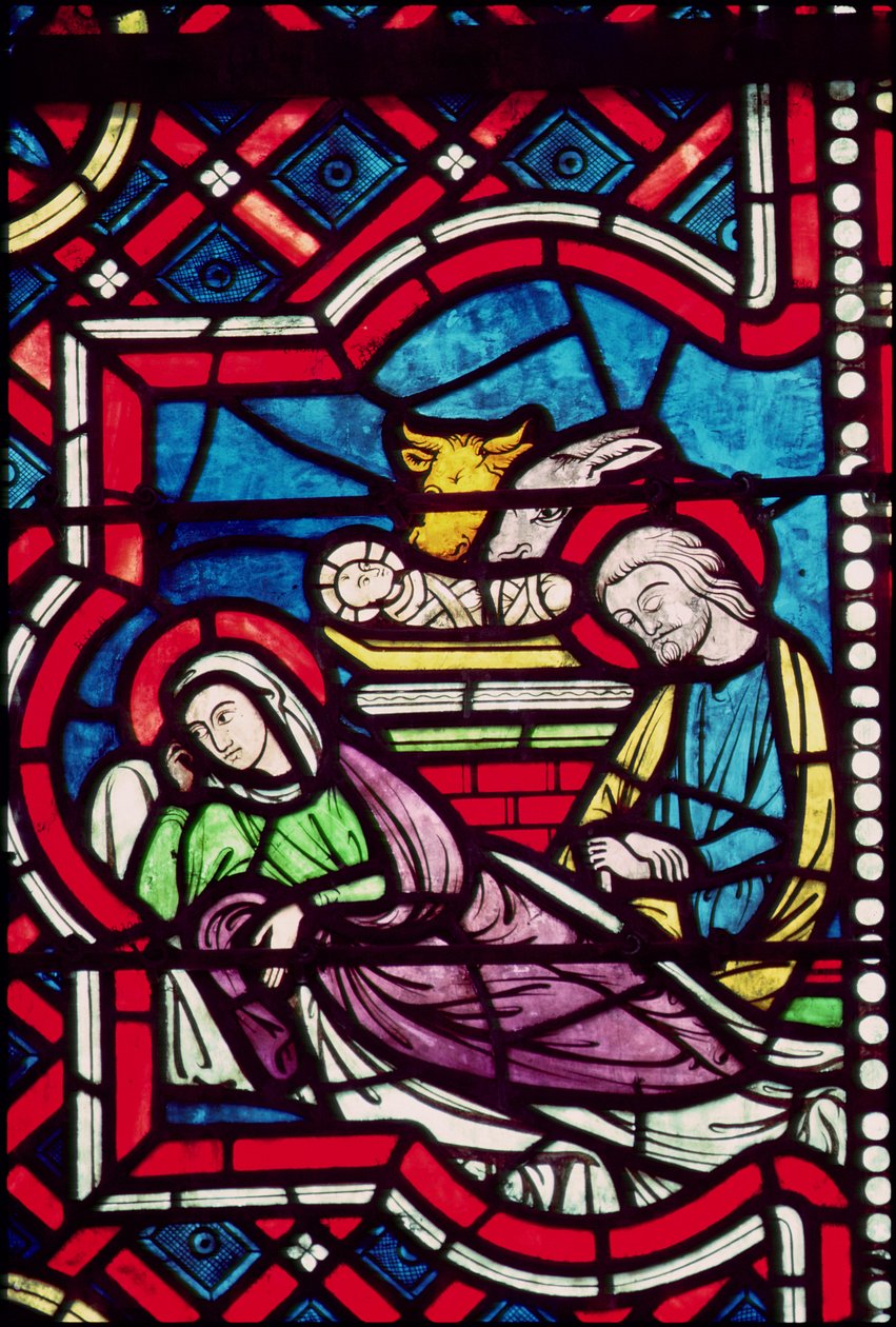 Natividad, siglo XIII de French School