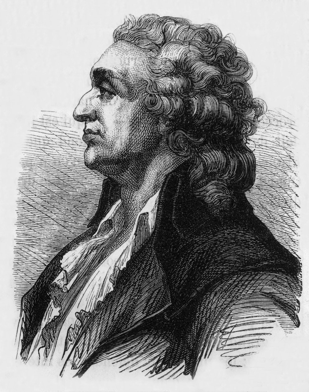 Nicolas marqués de Condorcet de French School
