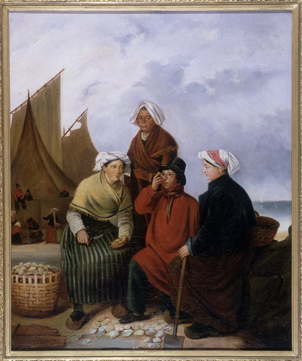 Normandía, degustación de ostras - Aceite de Francoeur de French School