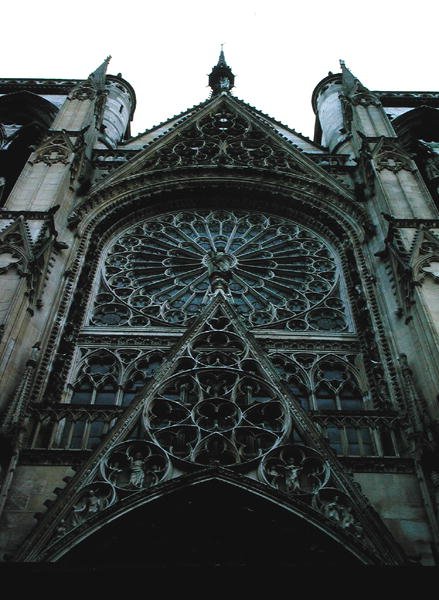 Rosetón norte, c.1280 de French School
