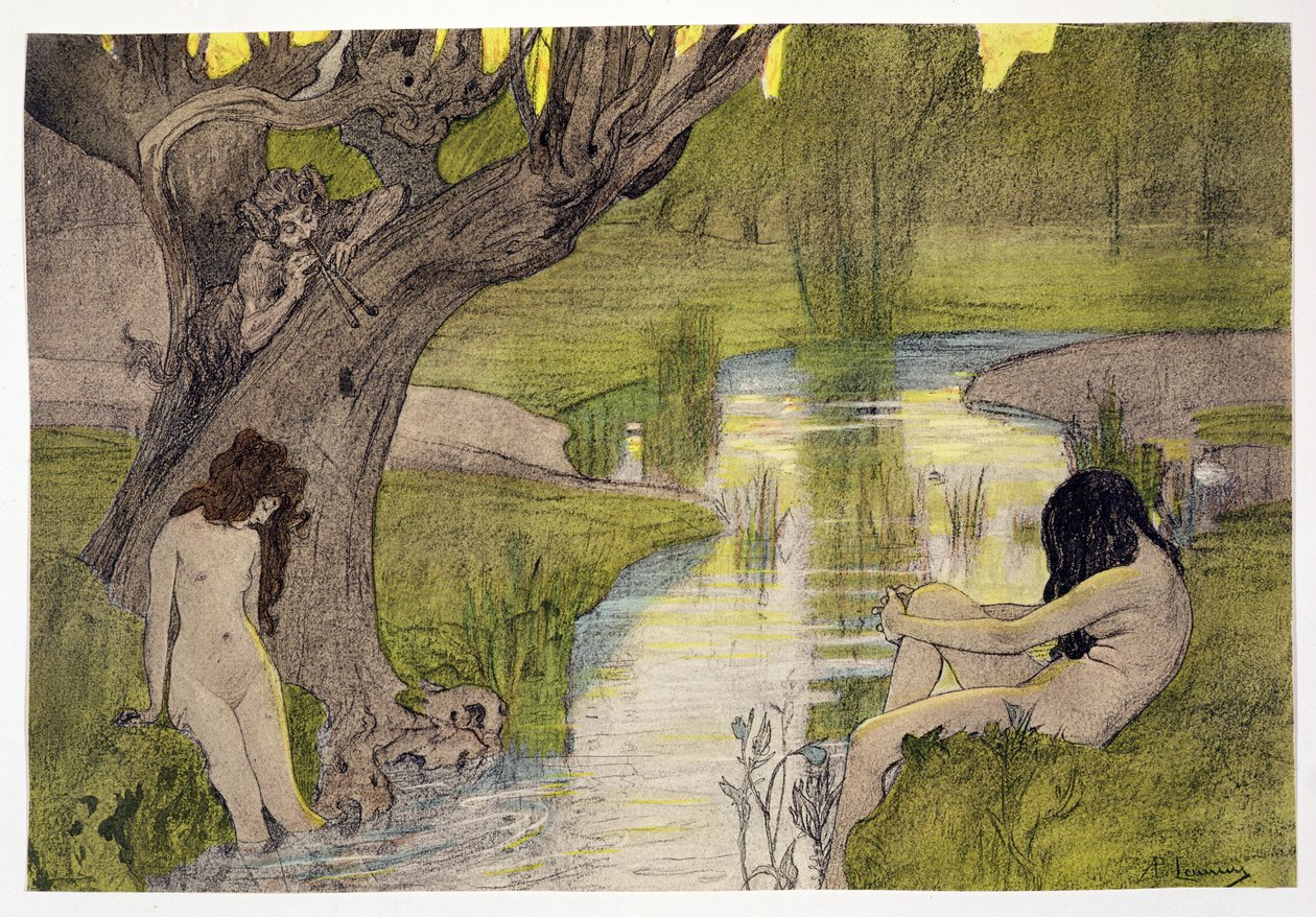 Ninfas Bañándose, de L