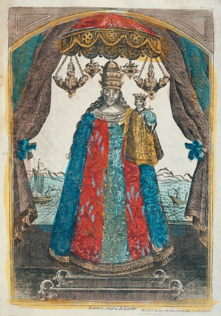 Nuestra Señora de Loreto, finales del siglo XVIII de French School