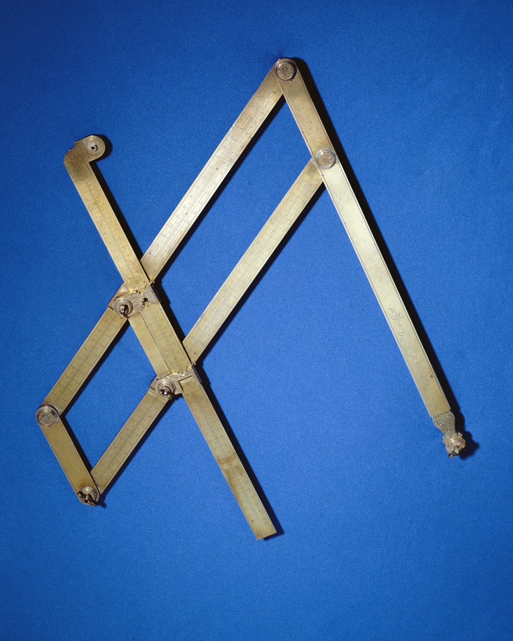 Pantógrafo, francés, siglo XVIII (latón) de French School