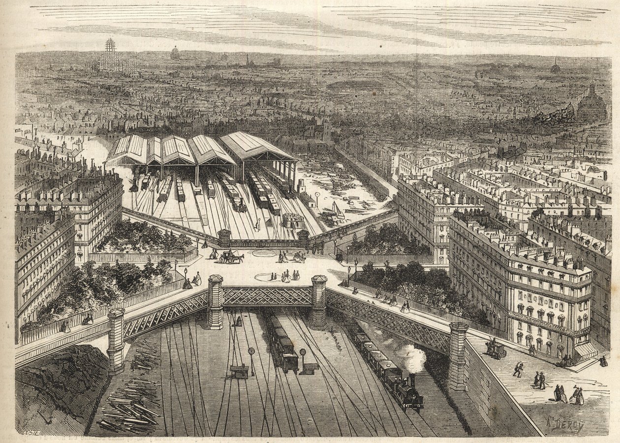 París - Gare de Paris-Saint-Lazare Place de l