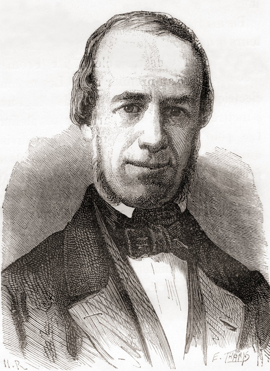 Paul-Gustave Froment, de Les Merveilles de la Science, publicado c.1870 (grabado) de French School
