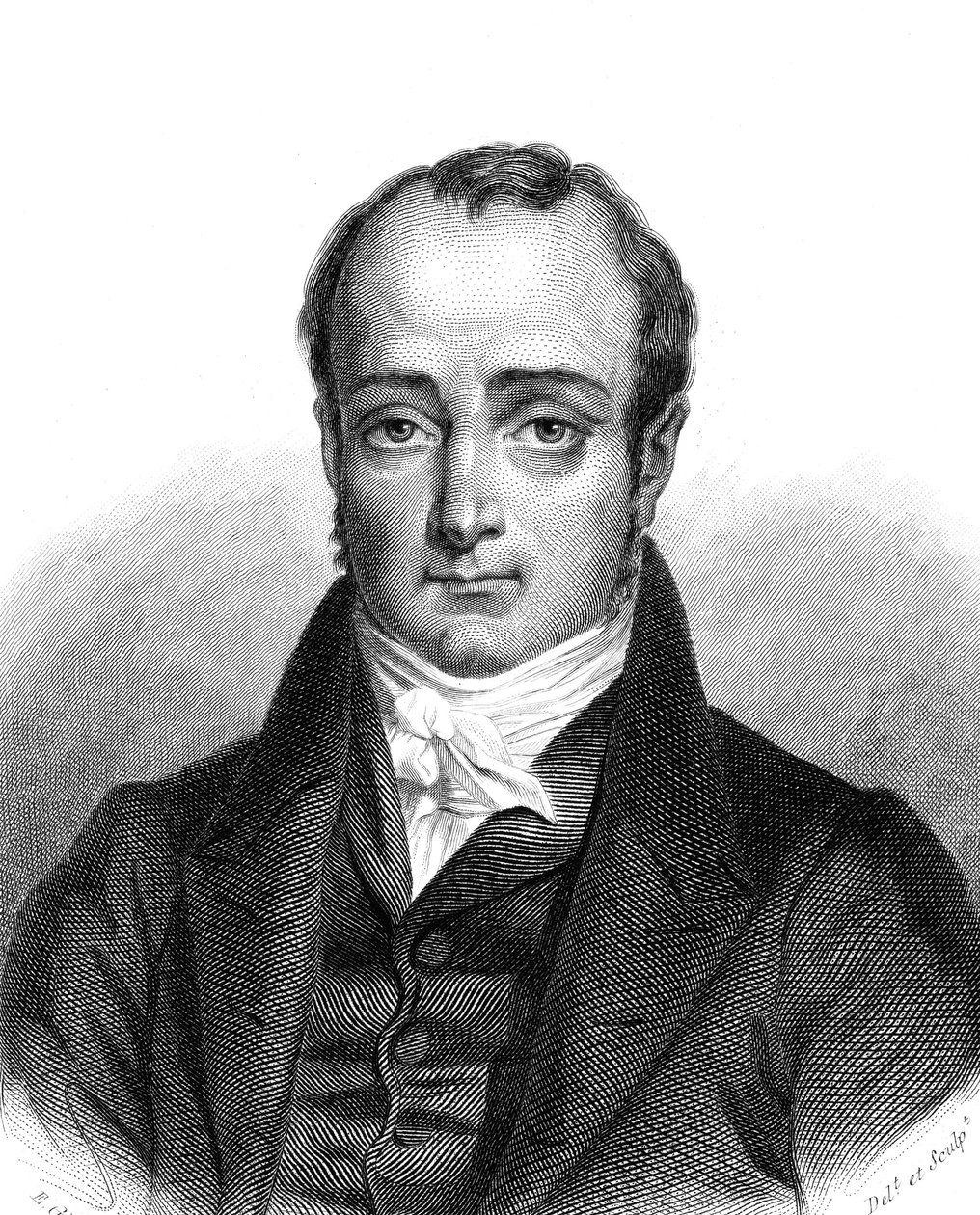 Paul Jean Pierre SAUZET (1800-1876), político francés. de French School