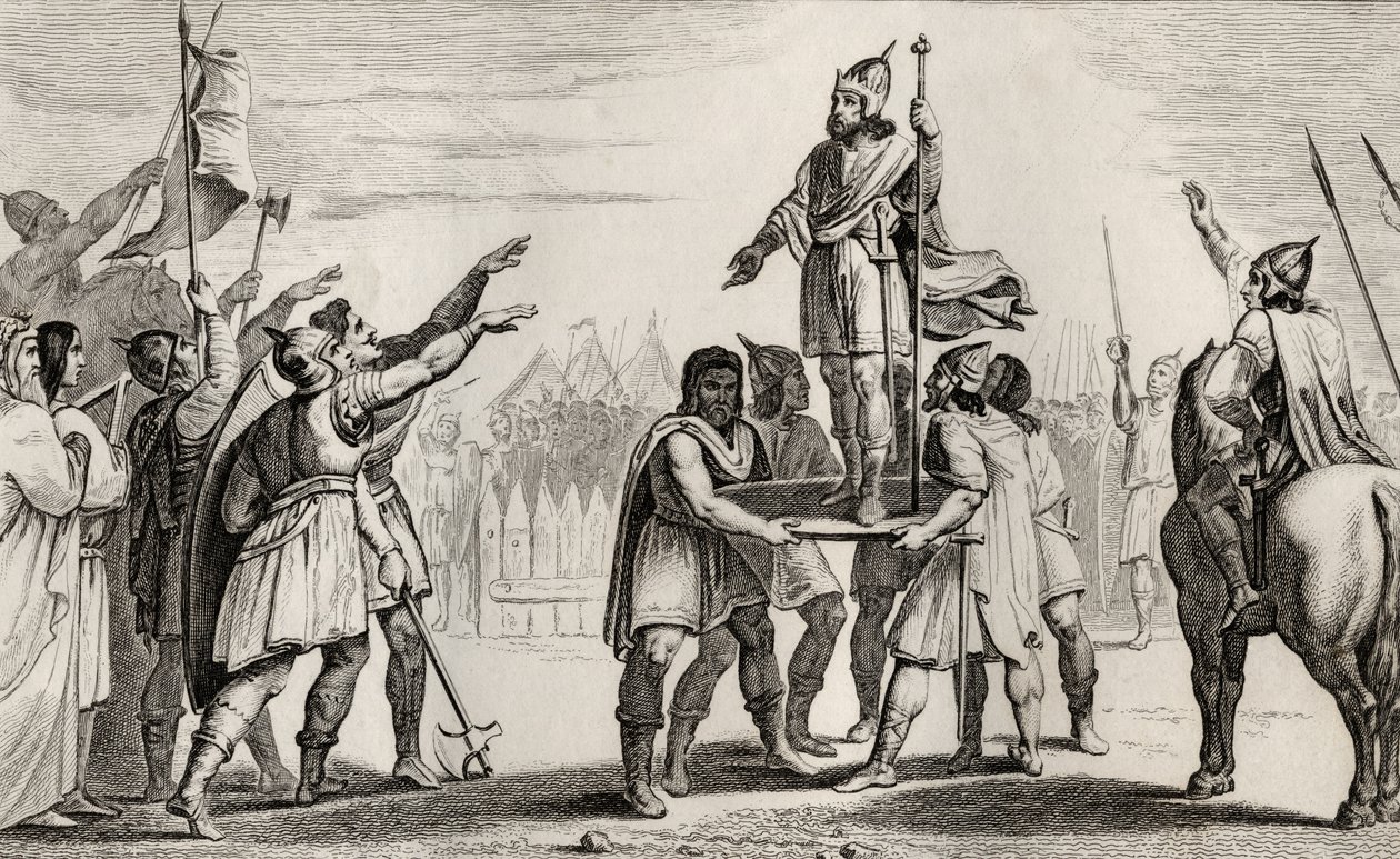 Pharamond, rey legendario de Francia, de 