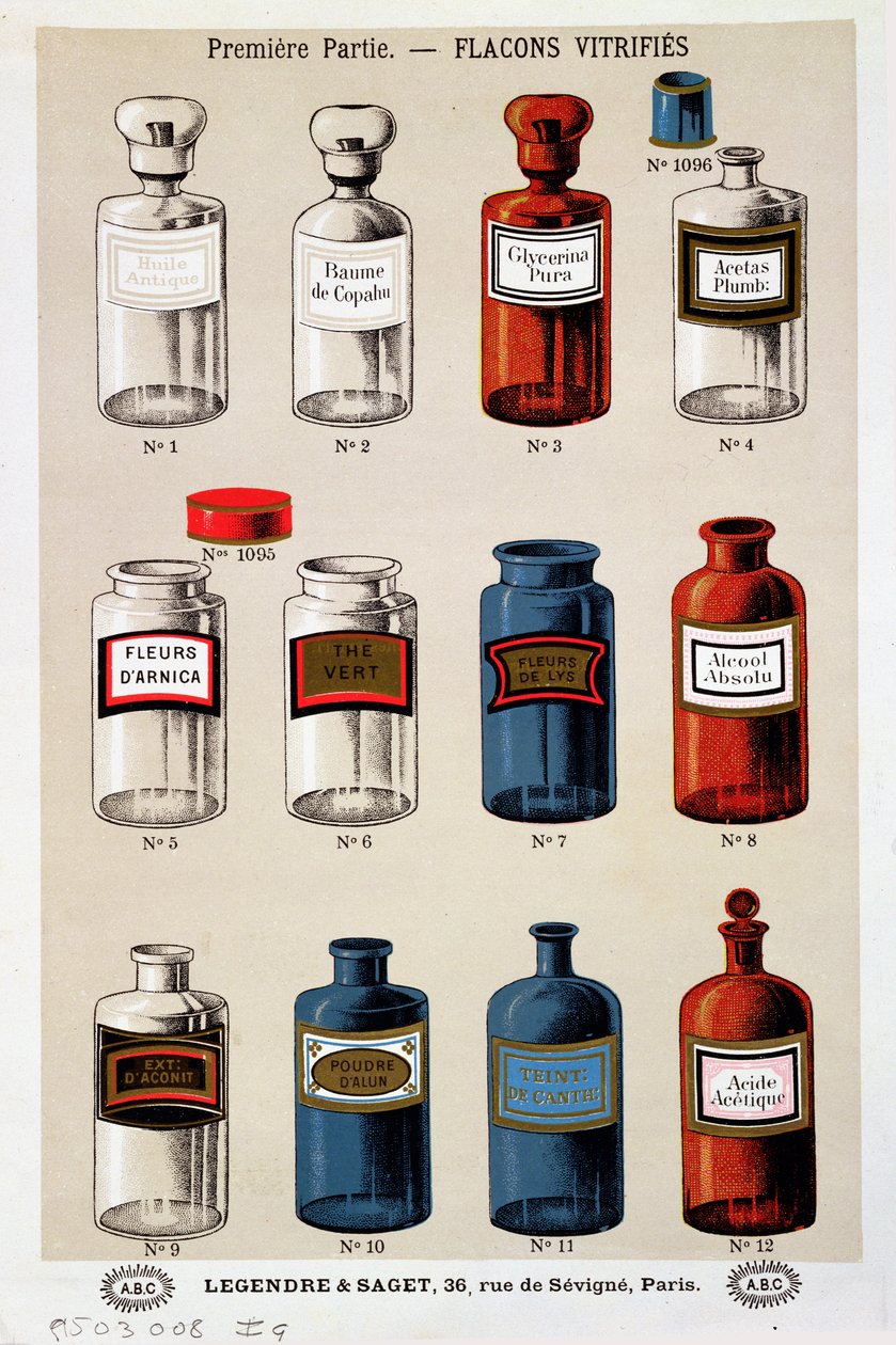 Envases farmacéuticos (impresión en color) de French School