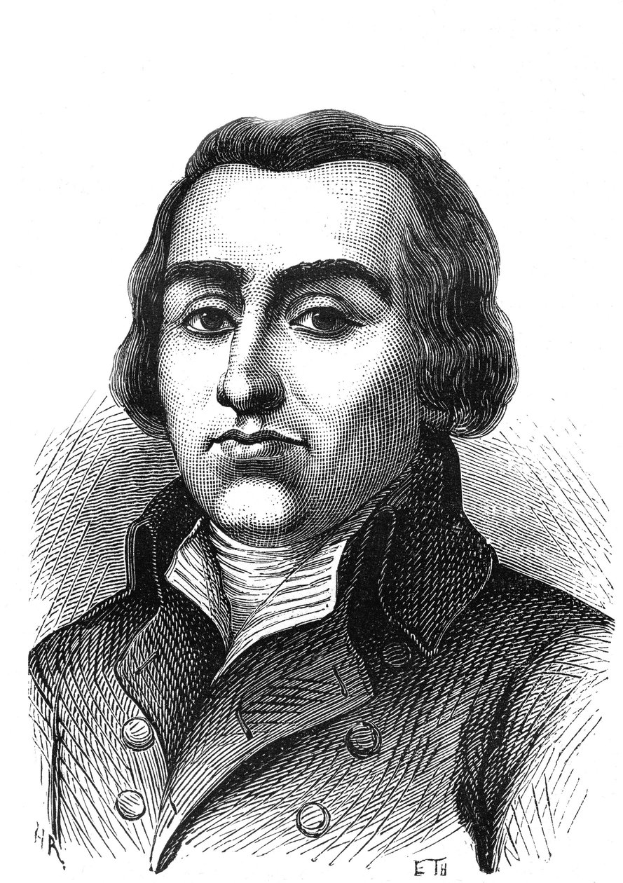 Pierre Joseph CAMBON (1756-1820), negociante en lienzo y diputado a la Convención Nacional - Grabado 1864 de French School
