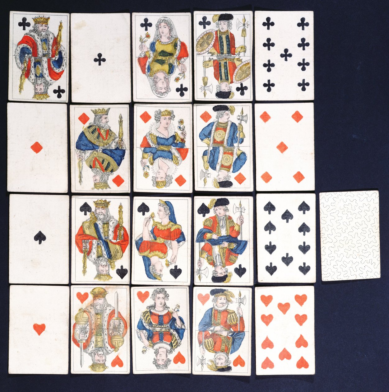 Cartas de juego de French School
