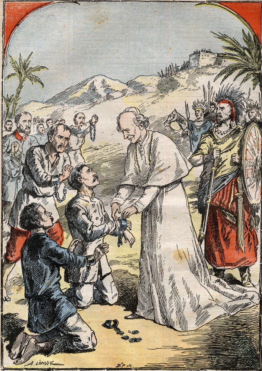 Papa León XIII (Leone XIII, Giacchino Pecci) de French School