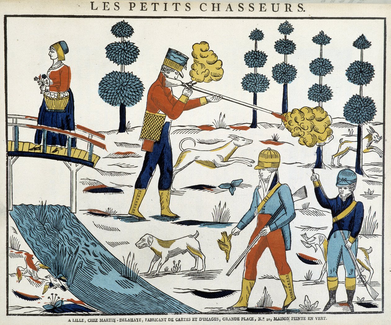 Imágenes populares: Pequeños cazadores de French School