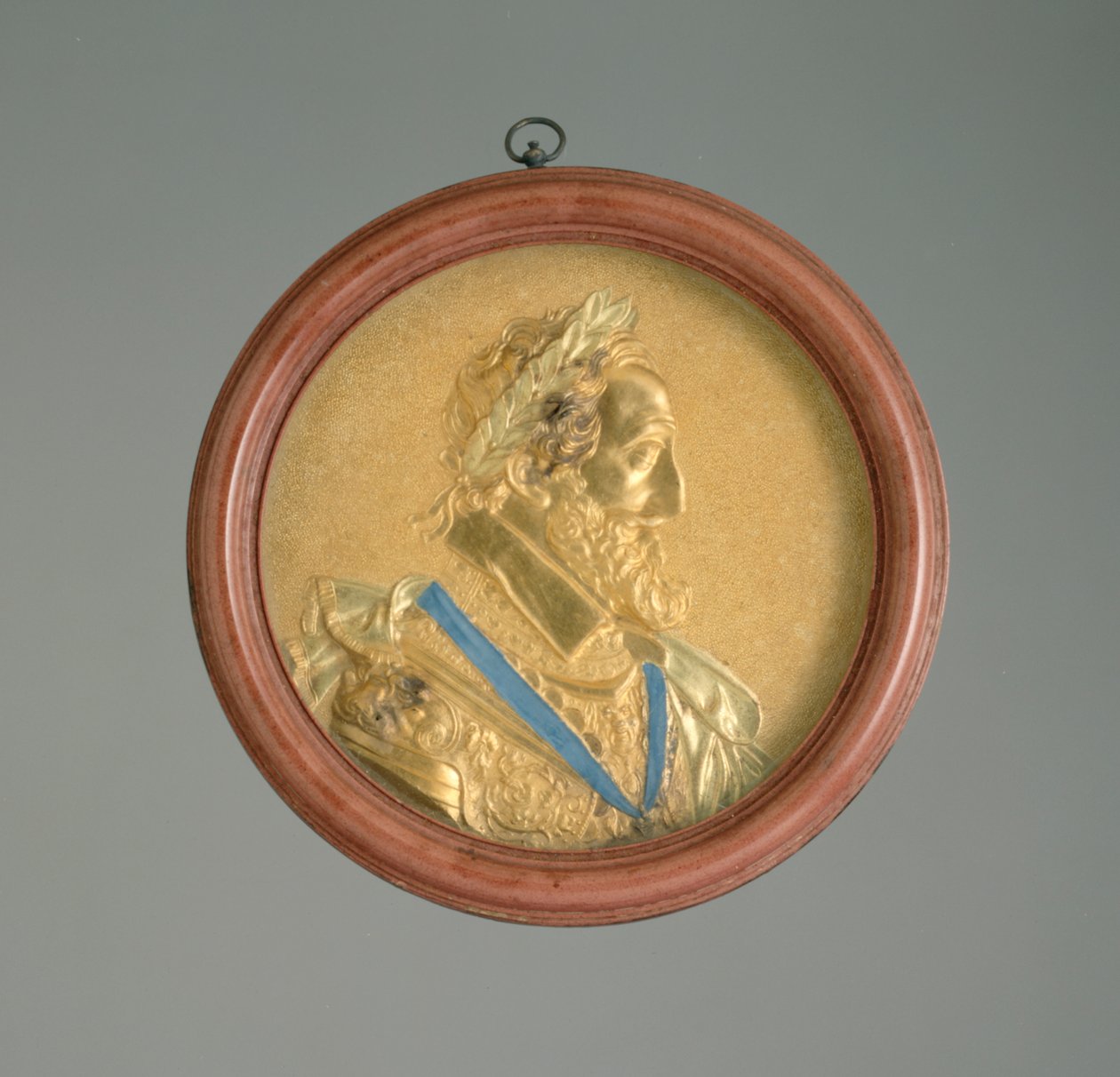 Medallón con retrato del Rey Enrique IV, principios del siglo XVII de French School
