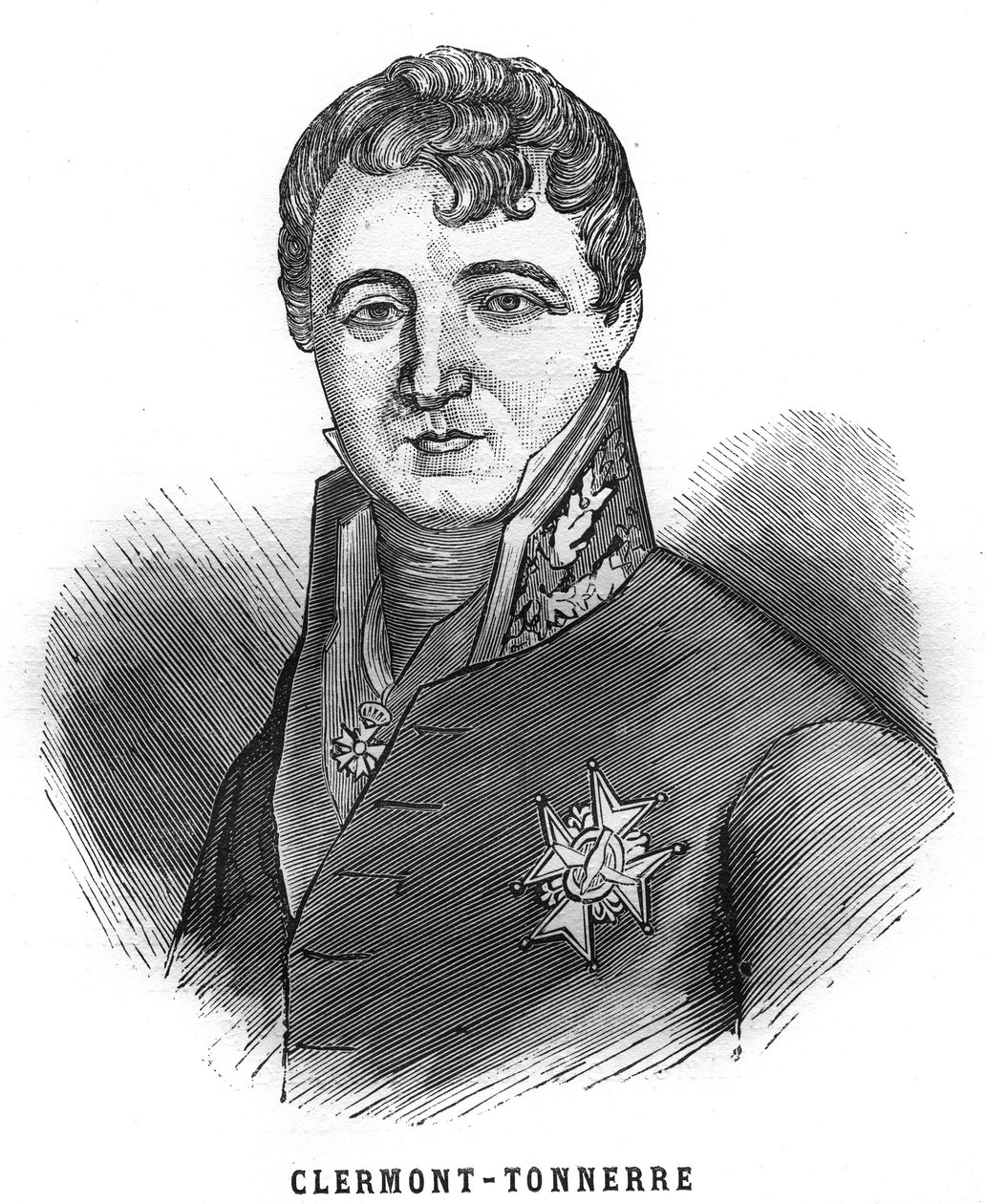 Retrato de Aimé Marie Gaspard de Clermont-Tonnerre de French School
