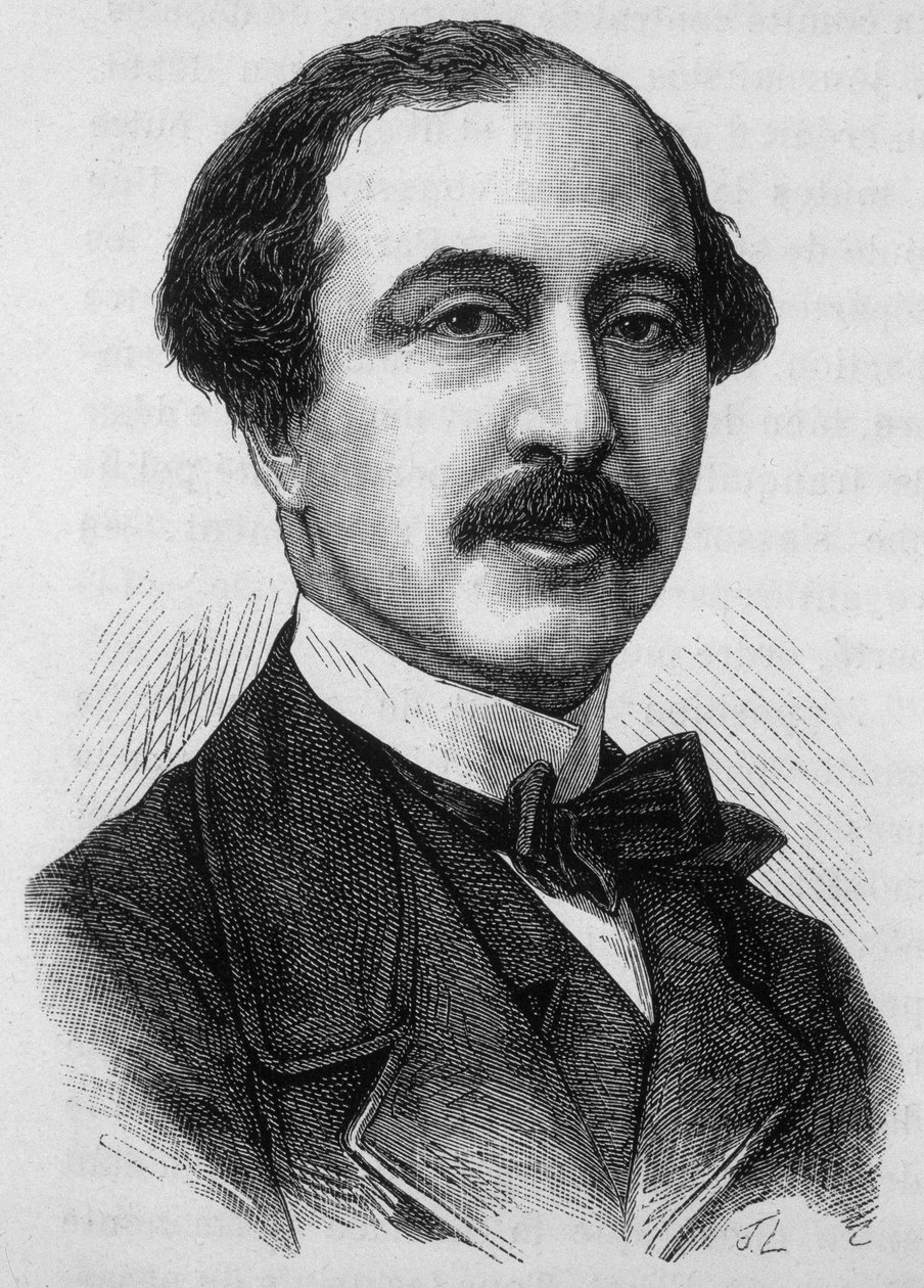 Retrato de Anatole Prevost Paradol, periodista y político francés (1829 -1870). de French School