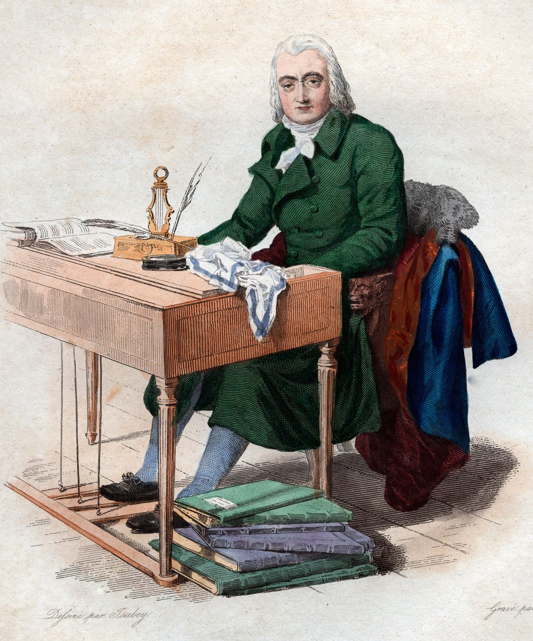 Retrato de Andre Ernest Modeste Gretry (1741-1813) de French School