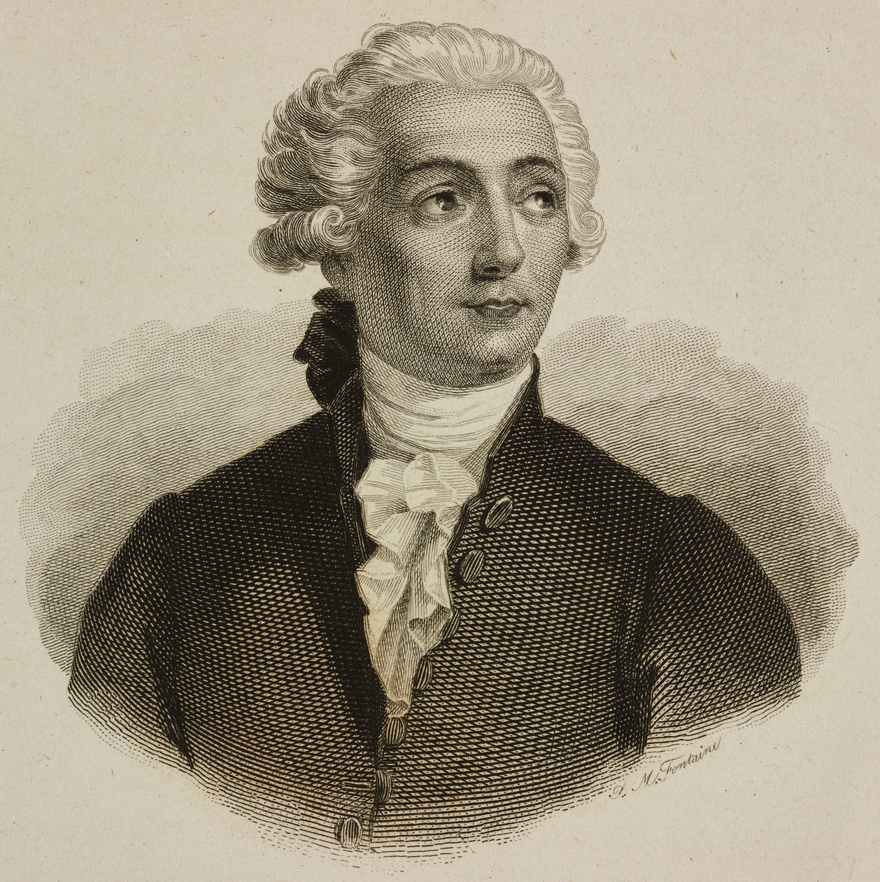 Retrato de Antoine-Laurent Lavoisier (París de French School