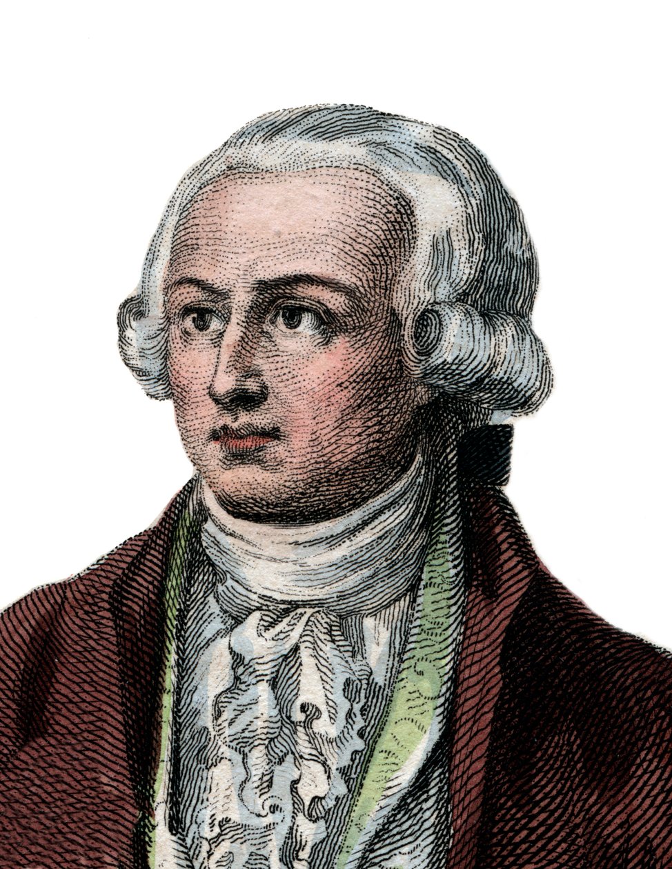 Retrato de Antoine Laurent de Lavoisier (1743-1794) de French School