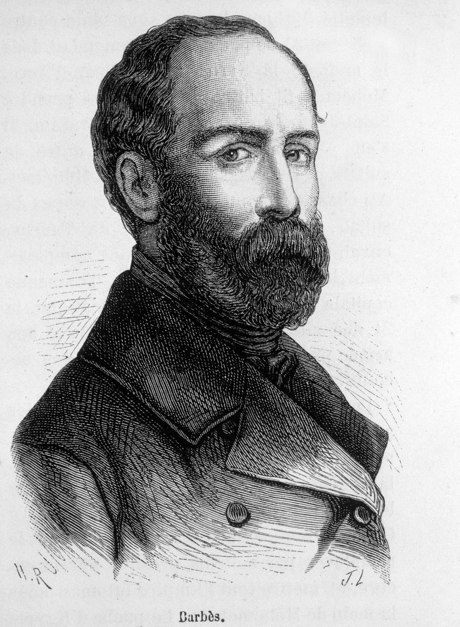 Retrato de Armand Barbes, revolucionario francés (1809-1870) de French School