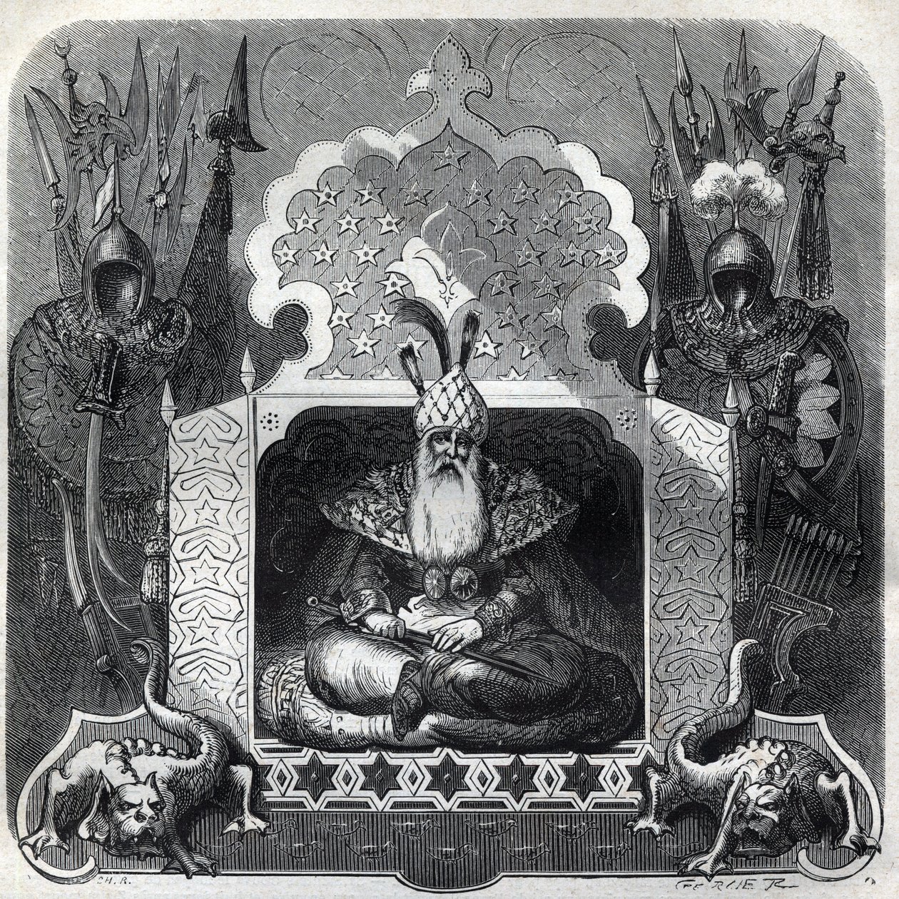 Retrato de Bayezid I (Bajazet) de French School