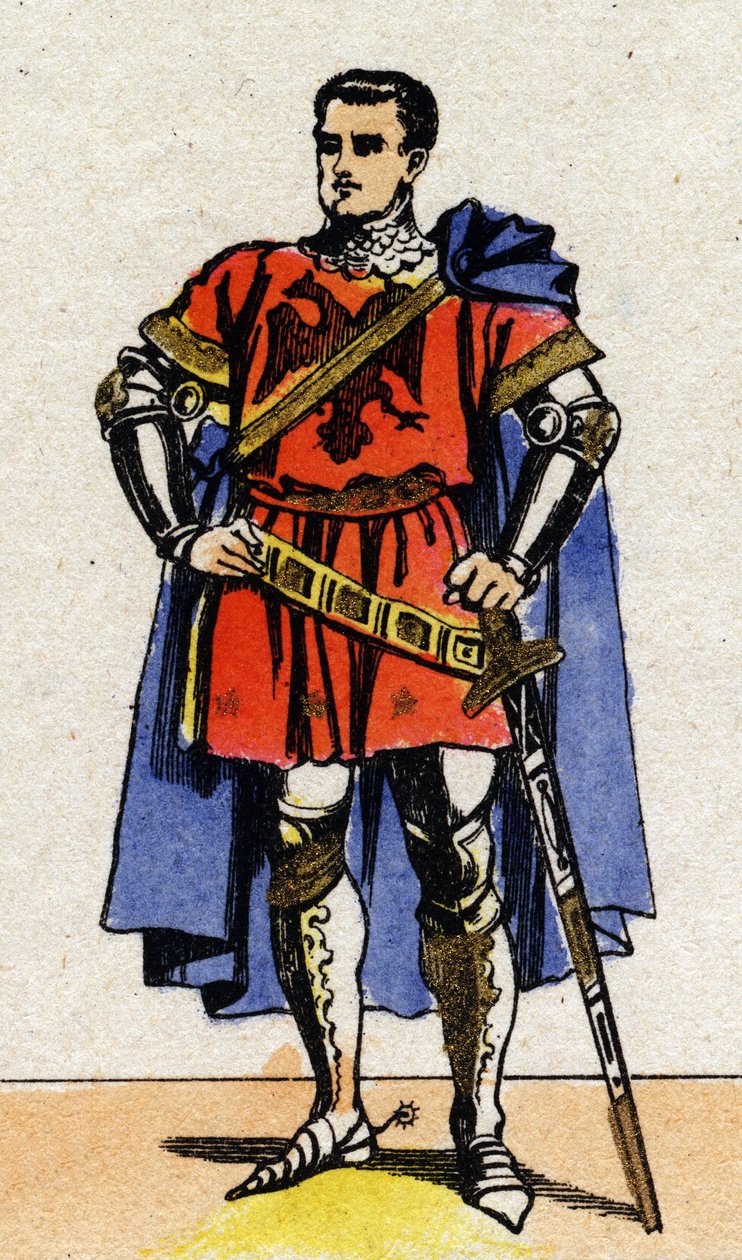 Retrato de Bertrand du Guesclin (ca. 1320-1380) condestable de Francia. de French School