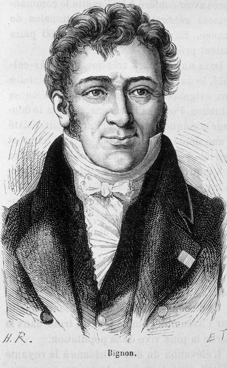 Retrato de Bignon - en “L