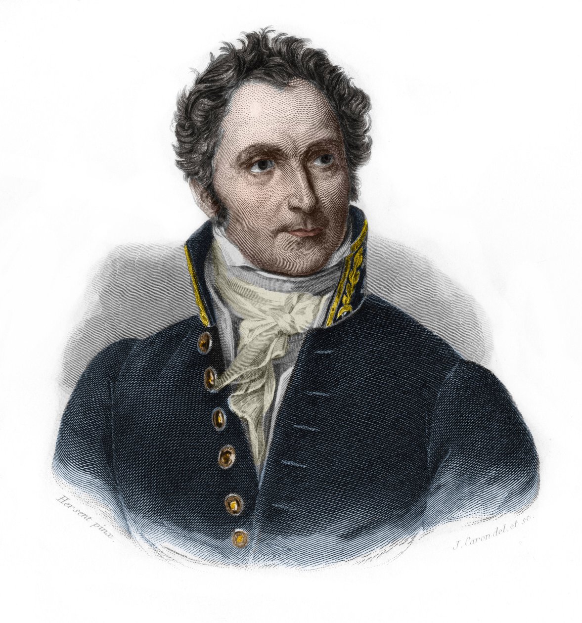 Retrato de Casimir Perier, estadista francés (en 