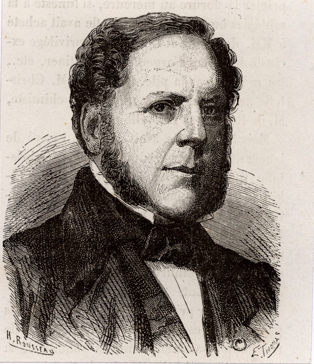 Retrato de Charles Christofle de French School