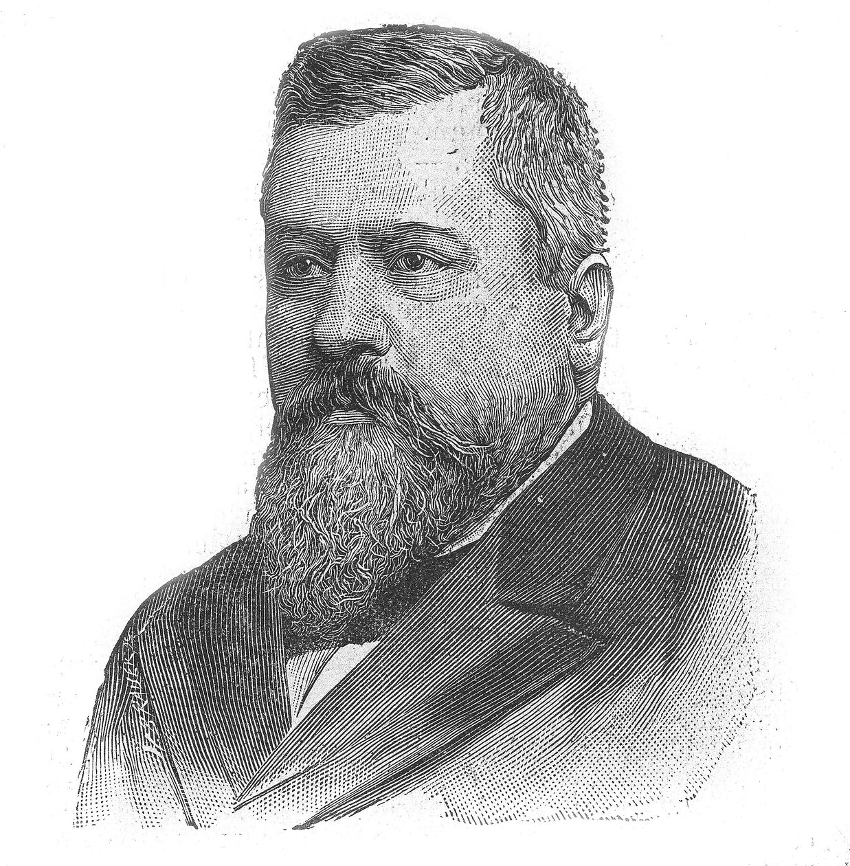 Retrato de Charles Dupuy (1851-1923), político francés, en “Le Petit Parisien” de French School