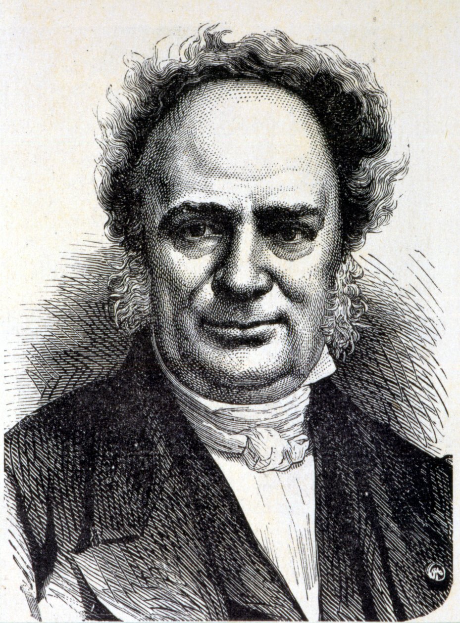 Retrato de Charles Frederic Kuhlmann (1803 - 1881) - en “Album de la Ciencia; eruditos ilustres; Grandes descubrimientos” 1896. de French School