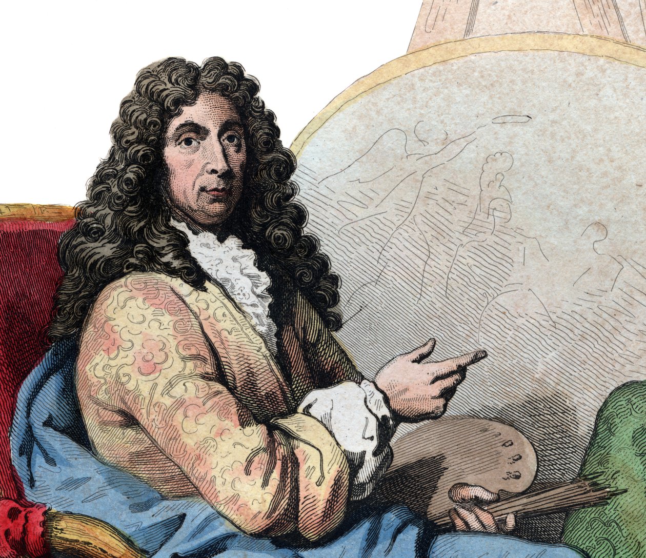 Retrato de Charles Le Brun (1619-1690), pintor y teórico del arte francés de French School
