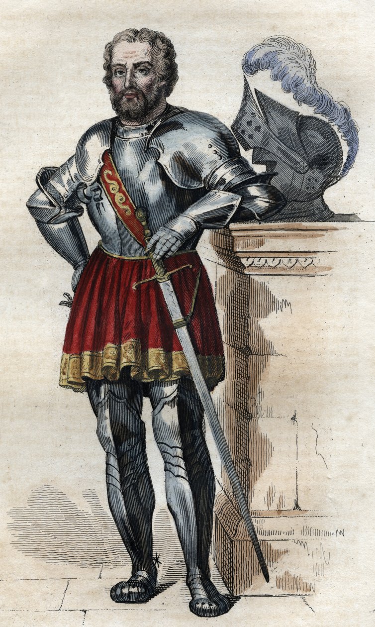 Retrato del Caballero de Bayard (1475-1524) de French School