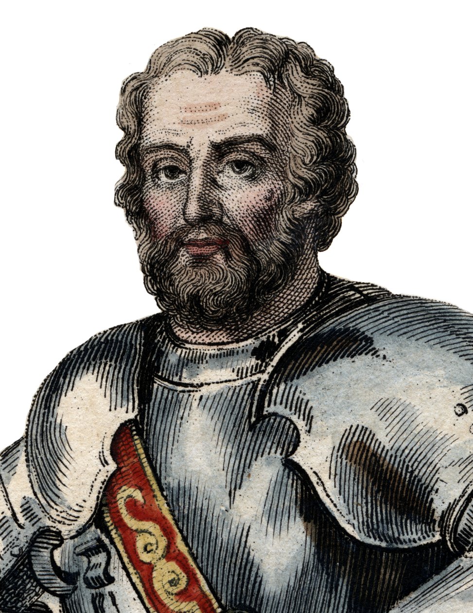 Retrato de Caballero de Bayard (1476-1524), soldado francés de French School