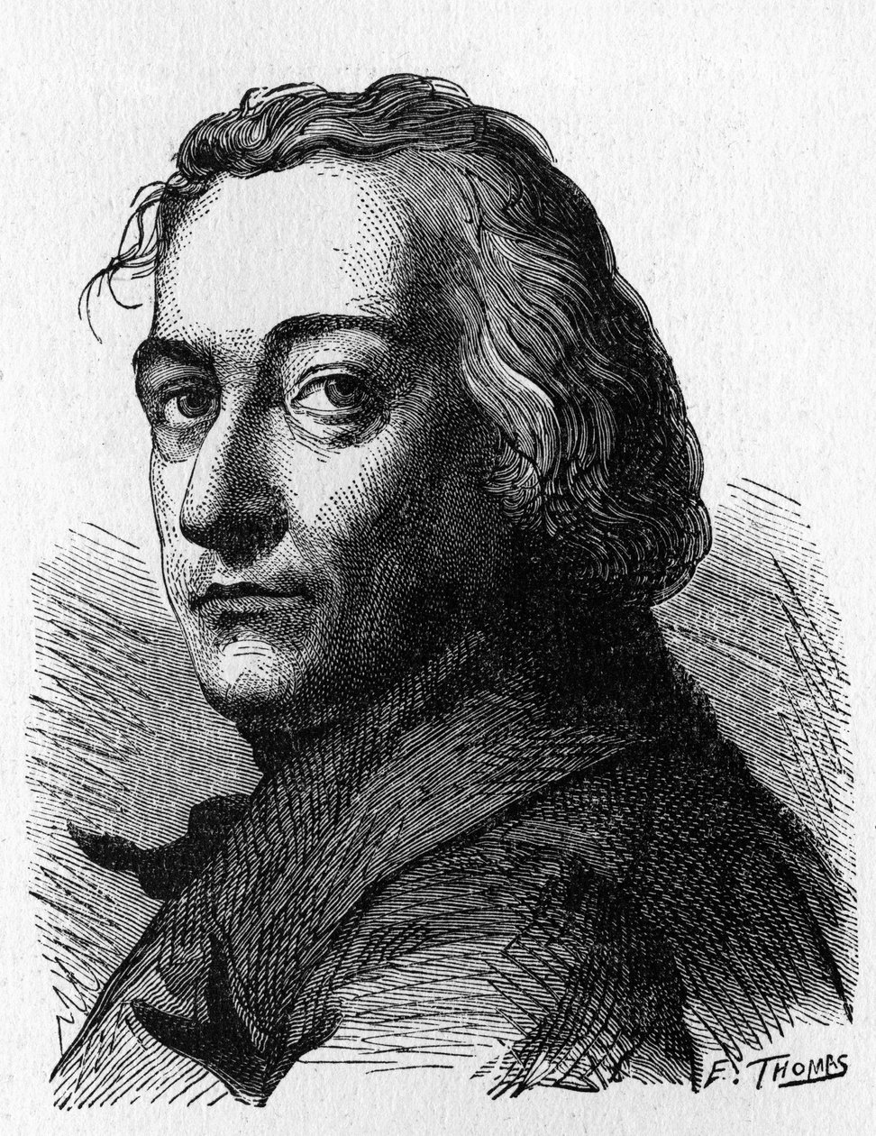 Retrato de Claude Louis, Conde Berthollet (1748 - 1822), químico francés - en “L