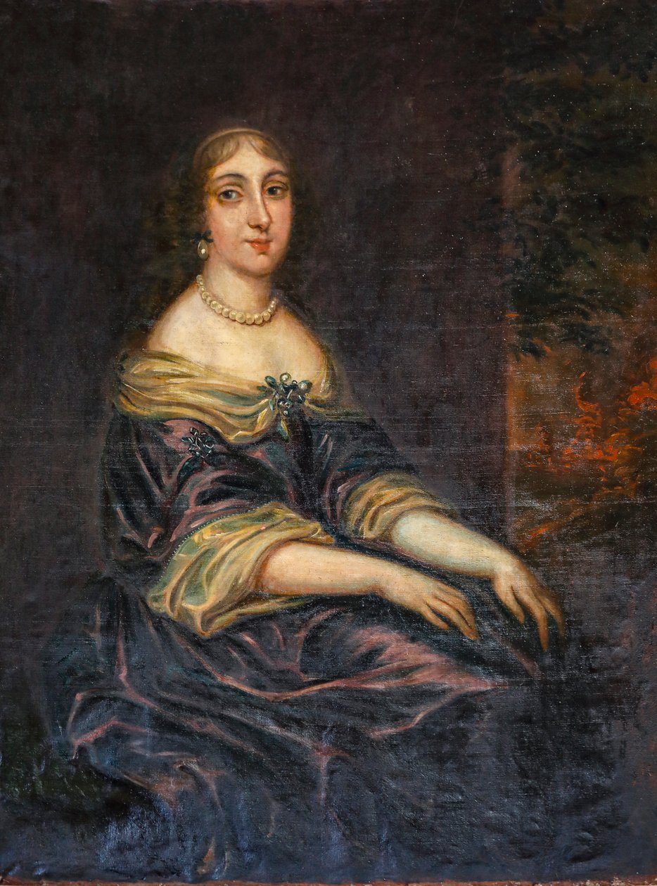 Retrato de Elisabeth-Angelique de Montmorancy de French School