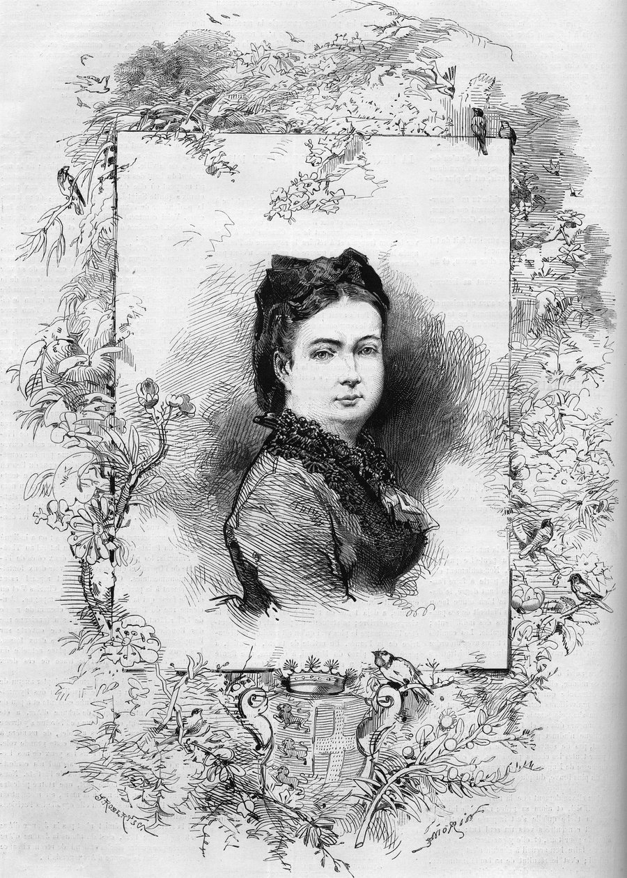 Retrato de Elisabeth de French School