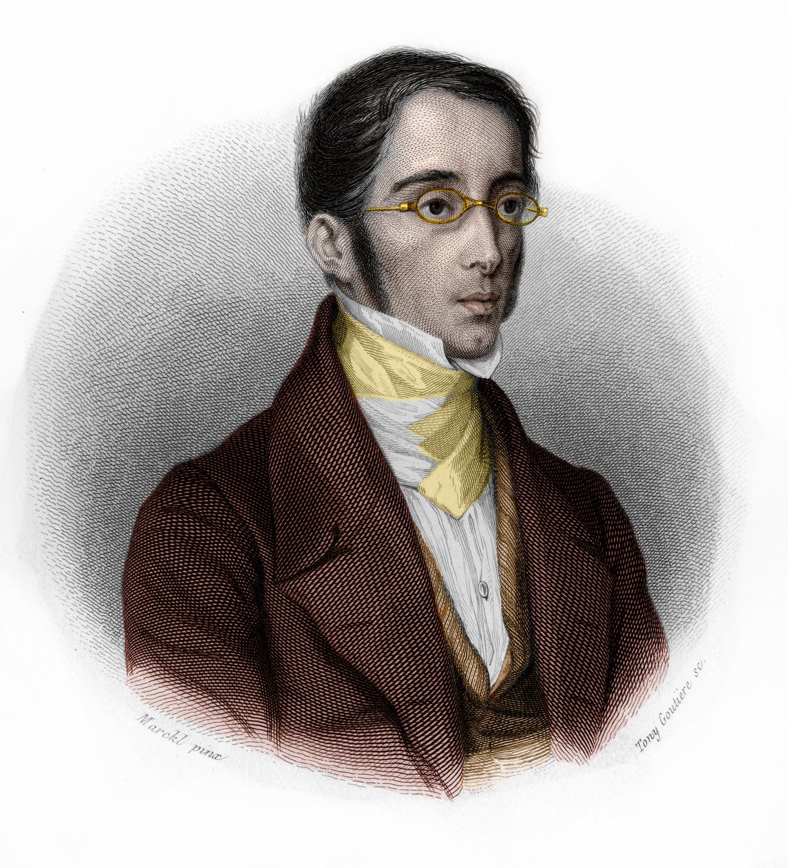 Retrato de Etienne Joseph Louis Garnier-Pages, político francés (en 
