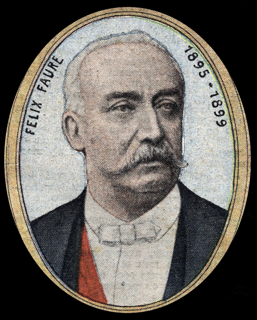 Retrato de Felix Faure (1841-1899), industrial y político, republicano moderado, Presidente de la República de 1895 a 1899 de French School