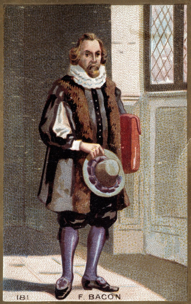Retrato de Francis Bacon (1561-1626), estadista y filósofo inglés de French School