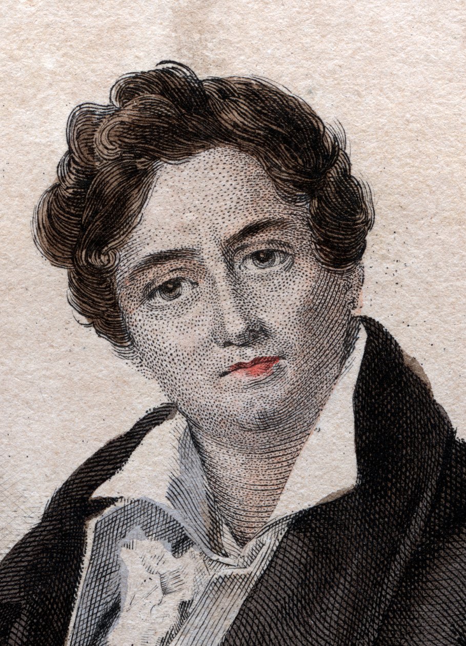Retrato de François Joseph Talma (1763-1826), actor francés de French School