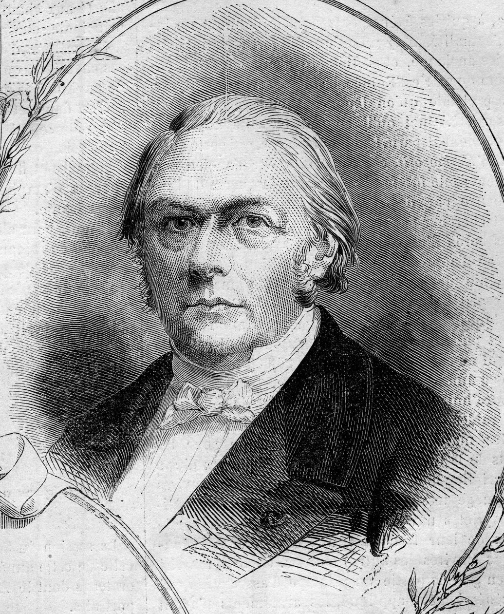 Retrato de François Jules Devinck (1802-1878), industrial y político francés. Grabado en “Le Monde Illustré” n°262 del 19 de abril de 1862. de French School