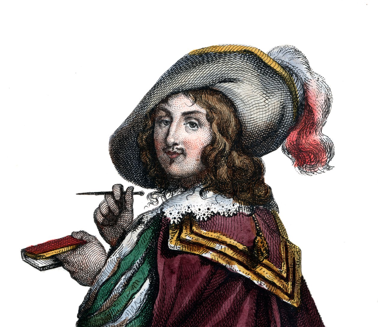Retrato de Francois VI, Duque de La Rochefoucauld (1613-1680) de French School