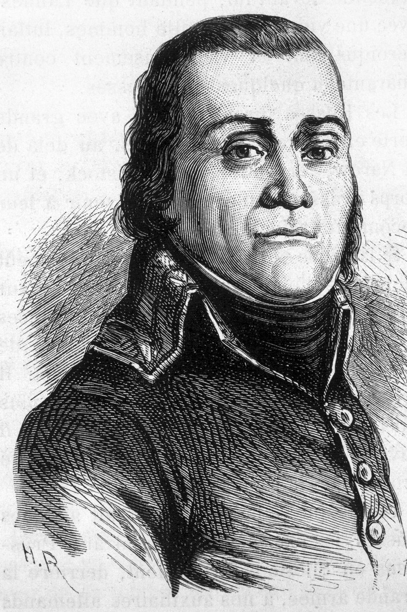 Retrato de François Joseph Lefebvre (1755 - 1820), Mariscal y par de Francia - en "L