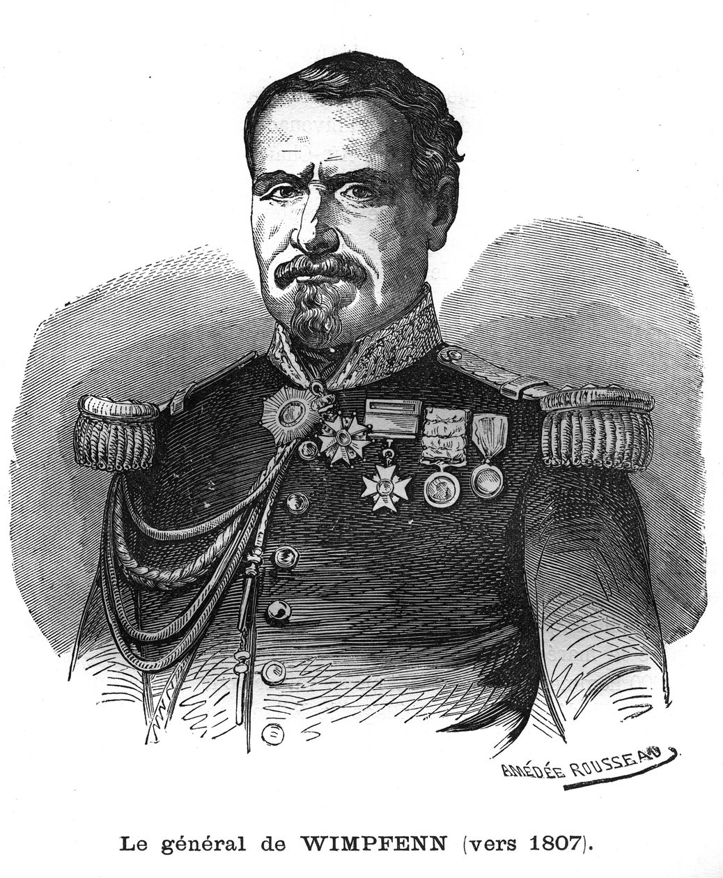 Retrato de Freiherr Emmanuel Felix von Wimpffen de French School