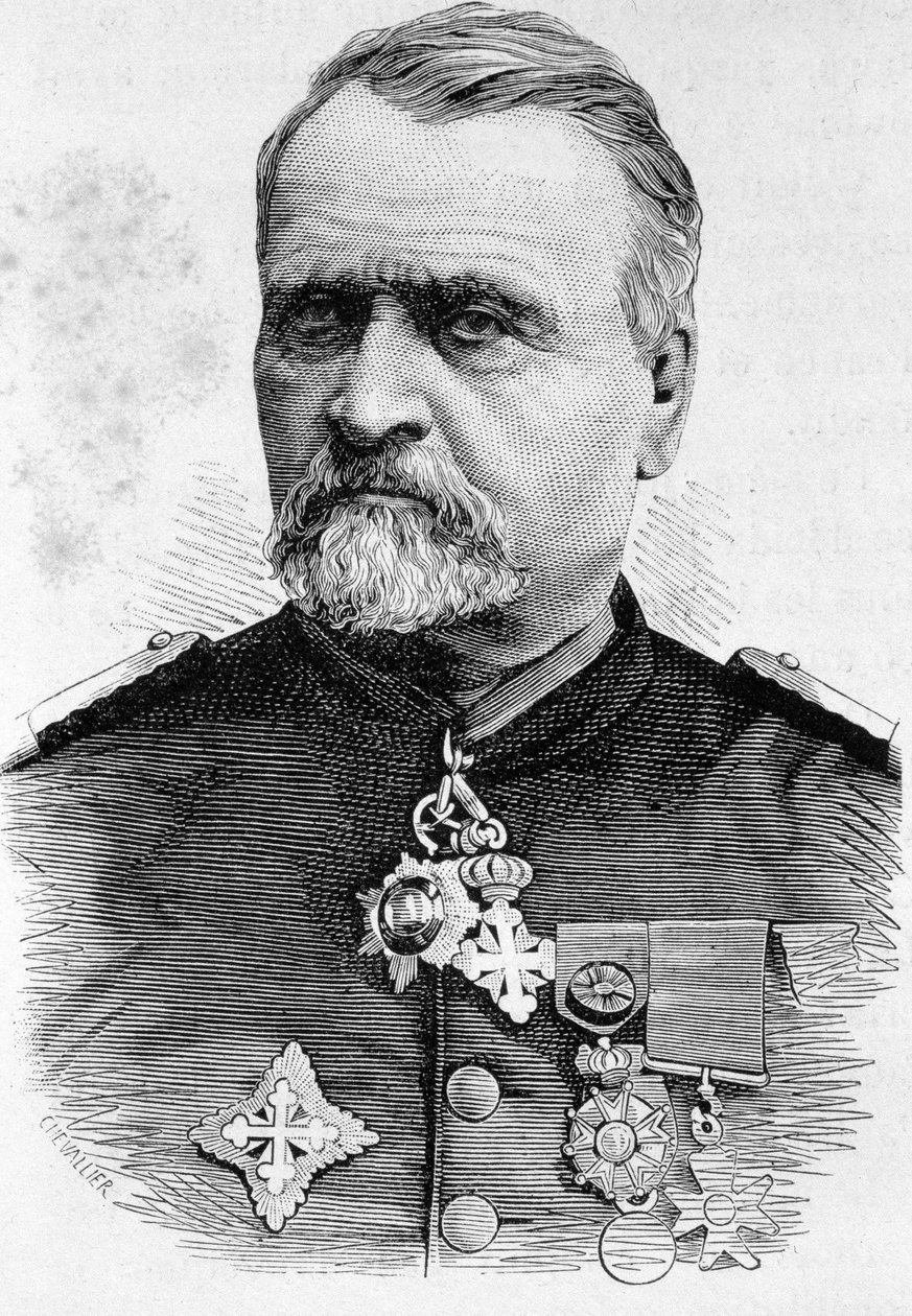 Retrato del General Emmanuel - Félix de Wimpffen de French School